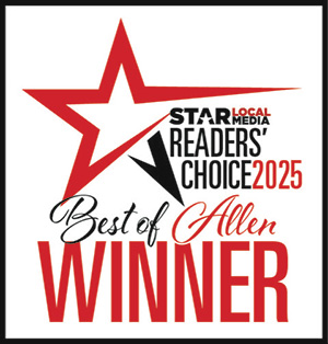 Star Local Media Readers’ Choice 2025 Best of Allen Winner